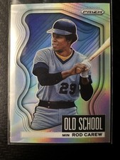 2022 Panini Prizm #OS-9 Rod Carew Old School Silver Prizm