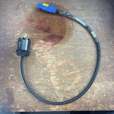 Neutrik Power Con to Hubble  L5-20amp Twist l...