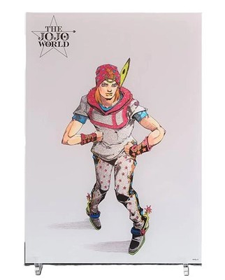 THE JOJO WORLD Limited Acrylic Art Panel Johnny Joestar Japan | eBay