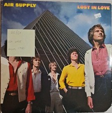 Air Supply Lost In Love Vinyl Record LP VG/G+ AL9530 1980