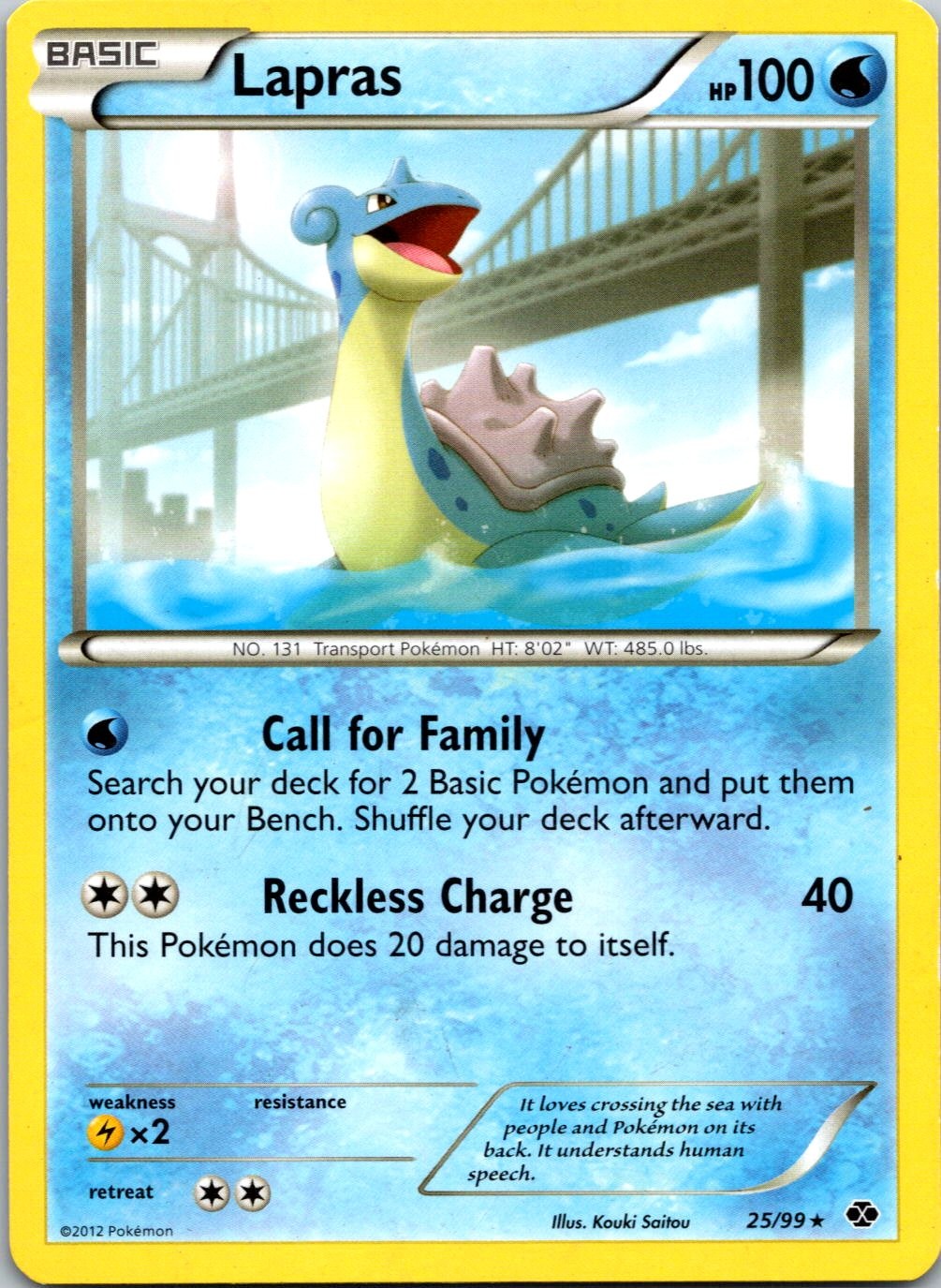LAPRAS - 25/99 - NEXT DESTINIES - - MP