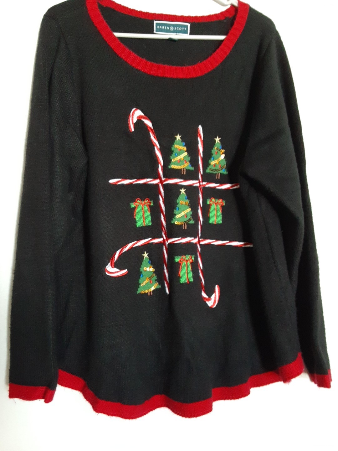 Karen Scott Christmas Sweater Size 2x