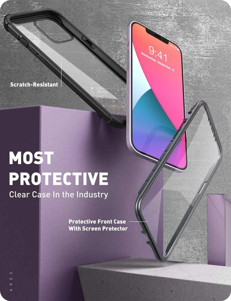 Funda protectora i-Blason Ares para iPhone 12 11 Series X XS XR XsMax SE2 6 6S 7 8 Plus Foto 2 de 4