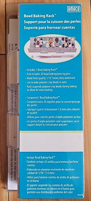 AMACO Clay Beads Professional Bead Baking Rack for Polymer 07331M - NEW Sealed