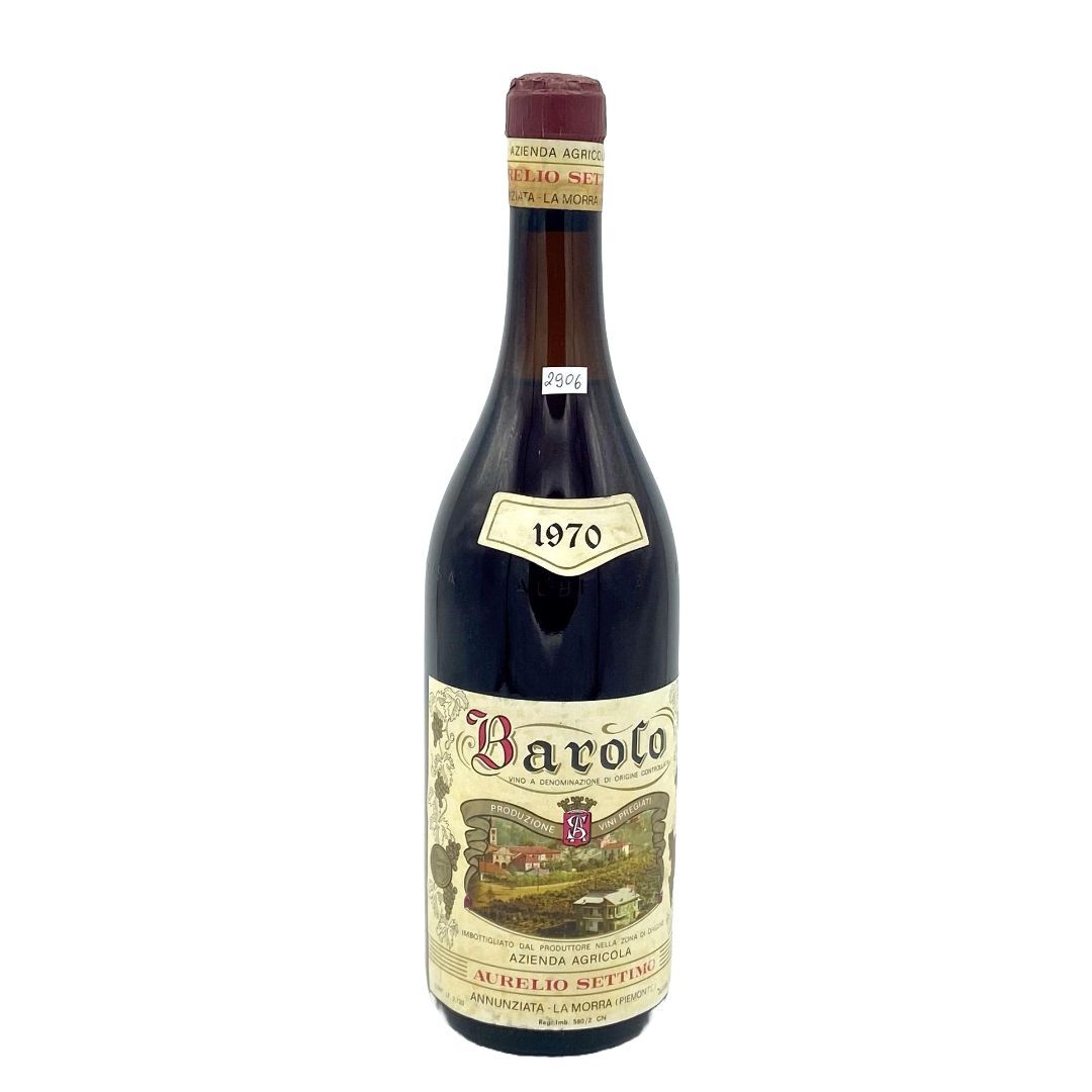 Vintage Bottle - Aurelio Settimo Barolo DOC 1970 0,72 lt. - COD. 2906