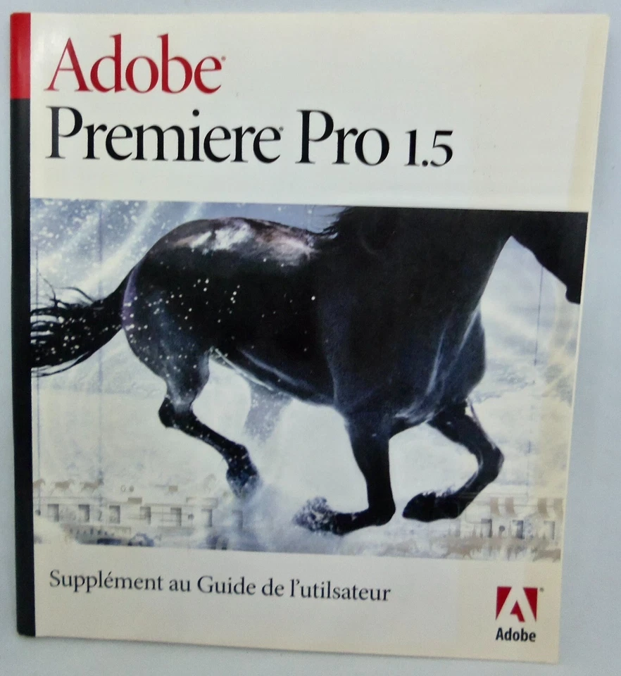 Adobe Première Pro Guide de l'utilisateur + Supplément au guide de l'utilisateur - Photo 4/4