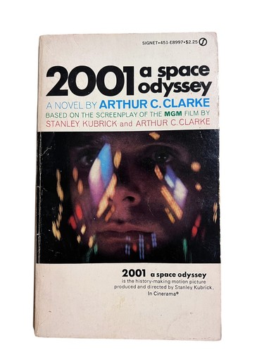 2001 A Space Odyssey by Arthur C Clarke 1968 First Edition Paperback Signet - Picture 8 of 8