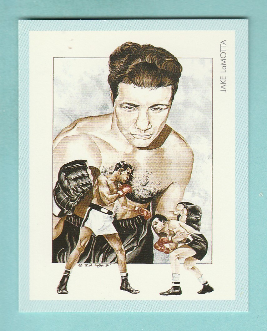 BOXER - JAKE LaMOTTA - VICTORIA GALLERY 2ND SERIES - 1992 | eBay