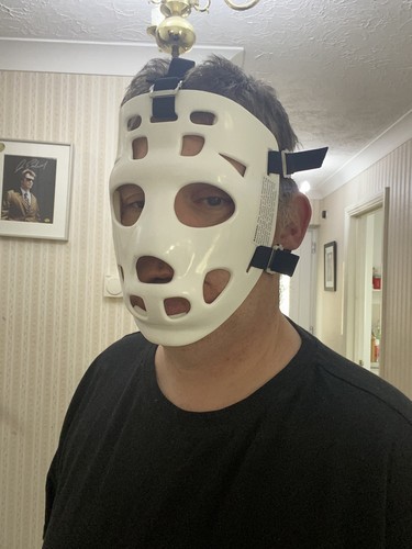 Hockey Maske - Mylac Streethockey Maske - weiß - Bild 5 von 6