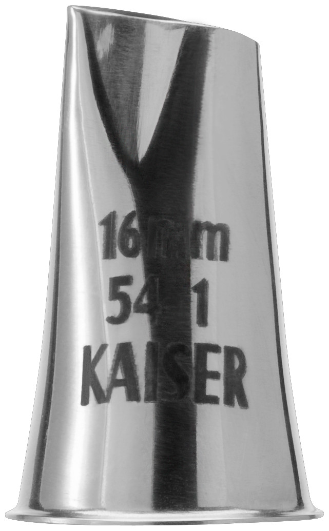 KAISER Sahne Spritzbeutel Edelstahl Tülle Spritztülle Tortendeko La Forme Plus