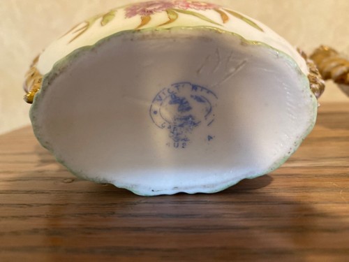 TWO VASES VICTORIA CARLSBAD AUSTRIA ANTIQUE - Bild 5 von 5