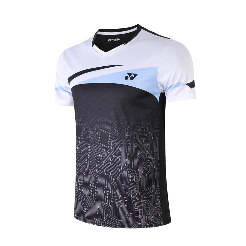 Новый YY взрослых детей Sports топы теннис одежды бадминтон футболки с коротким рукавом - Изображение 3 из 4