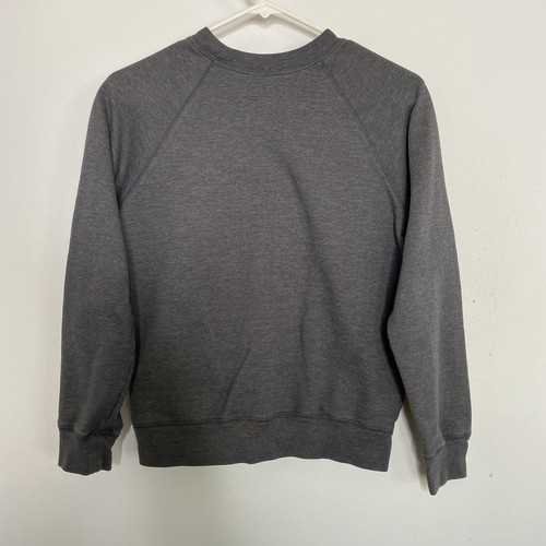 Abercrombie Kids Sweatshirt Size Small Gray Black Sparkle Spellout Casual - Picture 8 of 9