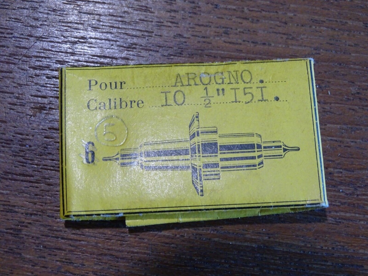 Axe De Balancier Pour Montre Arogno - Calibre 10 1/2''' - Longueur 60 Mm - Neuf Sans étiquette