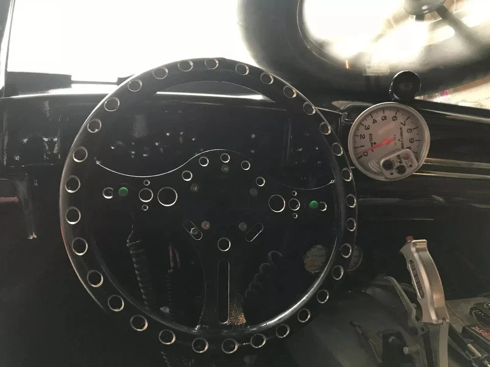 Volante de deriva de rendimiento de carreras de arrastre ligero Super Max de 13,5" 5 pernos Foto 3 de 3