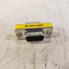 DB9 D-SUB 9 Pin Serial Female to Female Mini Gender Changer Coupler Adapter