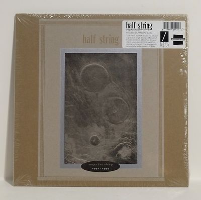 HALF STRING Maps For Sleep 1991-1994 VINYL 2xLP SEALED Captured Tracks