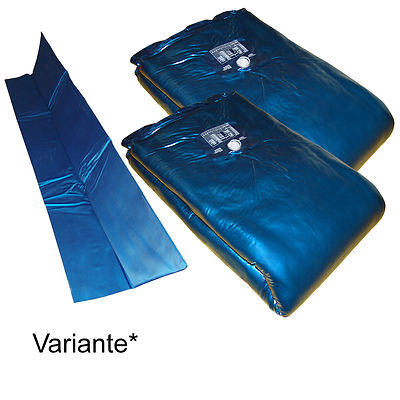 Wasserbett Matratze Wasserkern DUAL Set 2 Wasserkerne Thermo Trennwand Softside 