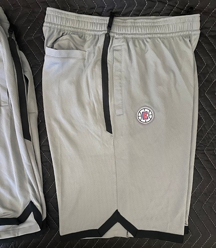 Nike LA Clippers NBA Team Trainer Staff Issued Practice Shorts Men's Large LT - Picture 4 of 18