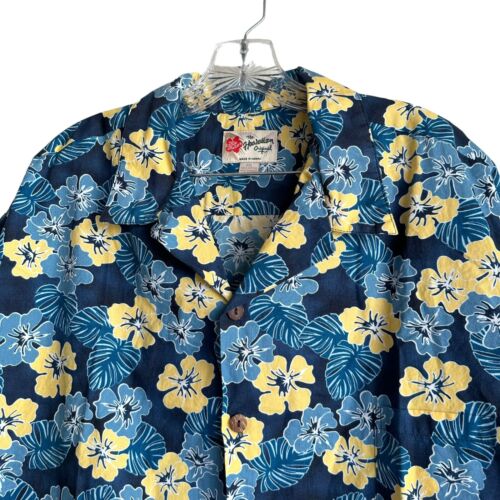 Hilo Hattie Men's Hawaiian Shirt Size 3XL Floral Made in USA 100% Cotton Aloha - Picture 4 of 9