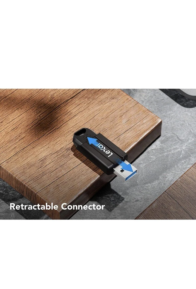 Clé USB 3.1 Lexar JumpDrive S80 32 Go Noir Jusqu'à 130 Mo/s en Lecture (1) - Photo 4/4