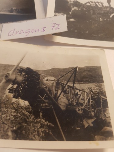 Foto Norvegia 1940 aerei tedeschi + norvegesi. Aereo distrutto + personale + origine - Foto 4 di 11
