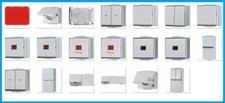 Jung WG 600 Aufputz IP44 – Steckdose, Schalter, Taster & mehr zur Auswahl