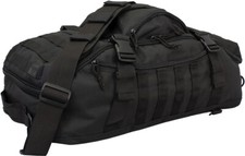 New Red Rock Outdoor Gear Traveler Duffel Pack Black 80260BLK