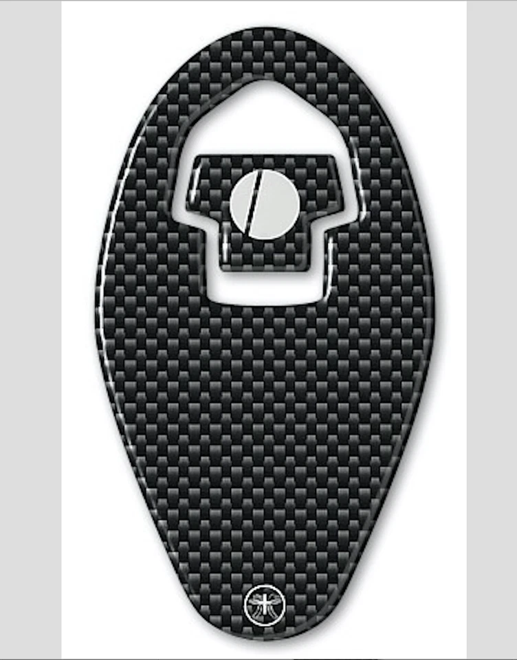 LABELBIKE TAPPO SERBATOIO ADESIVI in 3D per MOTO DUCATI MULTISTRADA 1000-1100 Carbon Look