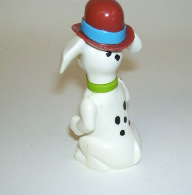 Dalmatians Dog Figure Brown Derby Hat 1996 McDonald display picture 2