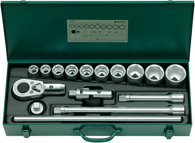 Stahlwille SOCKET SET 3/4'' 96050104 Set with  16 Psc. 55/10/6