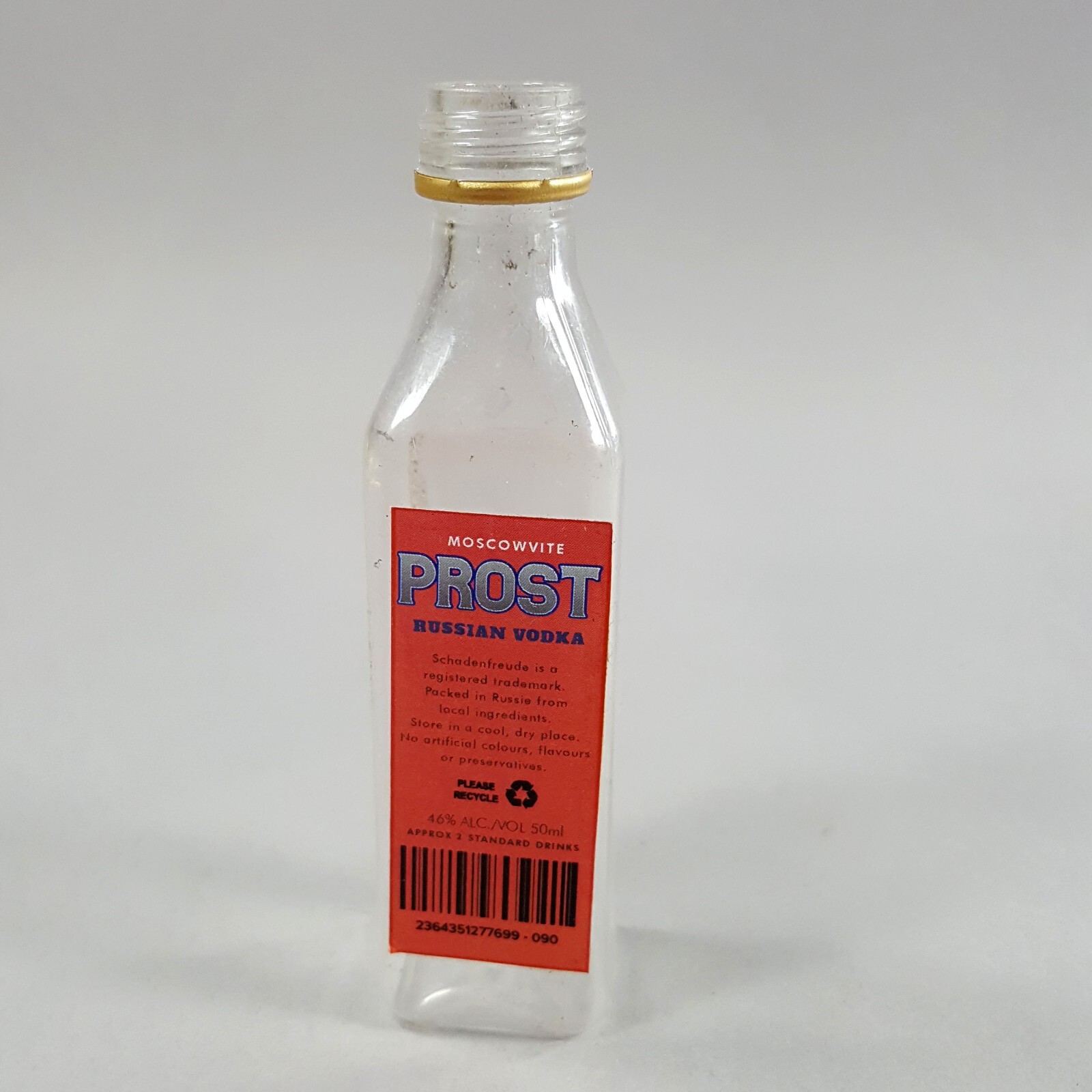 Image 6 of PREACHER - Production Used Mini Prost Russian Vodka Bottle from Season 4 -  COA