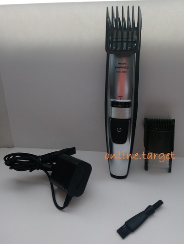 Norelco Trimmer Hair Clipper/Beard Trimmer Adjustable Length Cordless black/silv - Picture 2 of 4