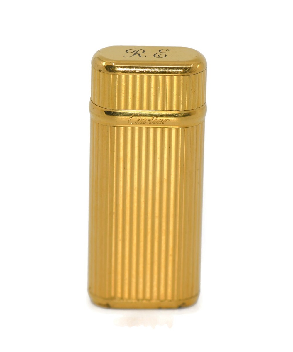 Cartier Must Gold Plated Lighter | eBay
