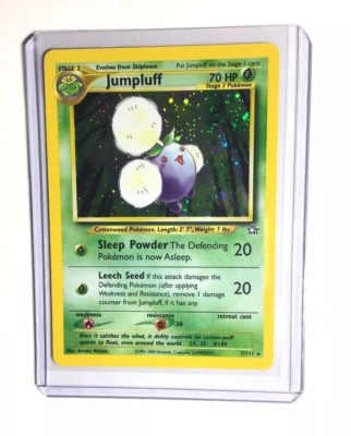 JUMPLUFF - 7/111 - Neo Genesis - Holo - Pokemon Card - EXC / NEAR