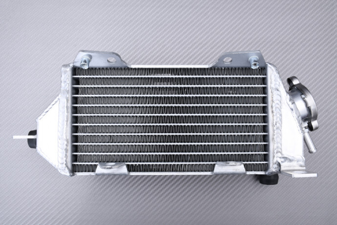 Radiateur droit renforcé AVDB anti surchauffe pour moteur Kawasaki KX 500
