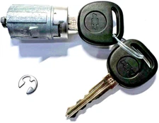 NEW GM FACTORY ORIGINAL Door Lock Cylinder with 2 LOGO keys - FIT MANY MODELS