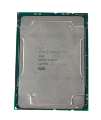 Intel Xeon Gold 6230 20 Core Server CPU Processor @ 2.10GHz LGA3647 SRF8W (VS)