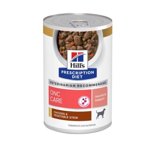 10 Cans Hill's Science Diet ONC CARE Dog Food Chicken & Vegetable Stew Canned