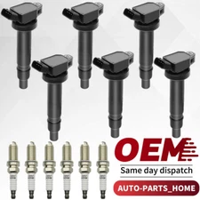✅6X Ignition Coil & 6X Iridium Spark Plug For Toyota Tacoma 4Runner 4.0L UF495
