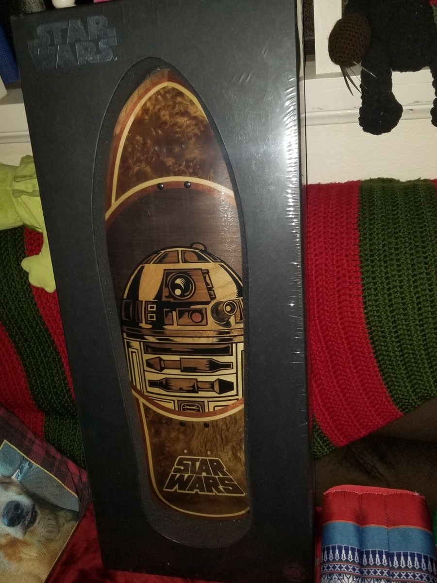 Star Wars x Santa Cruz R2-D2 Inlay Skateboard Limited Ed Star Wars x Santa Cruz R2-D2 Inlay Skateboard Limited Ed