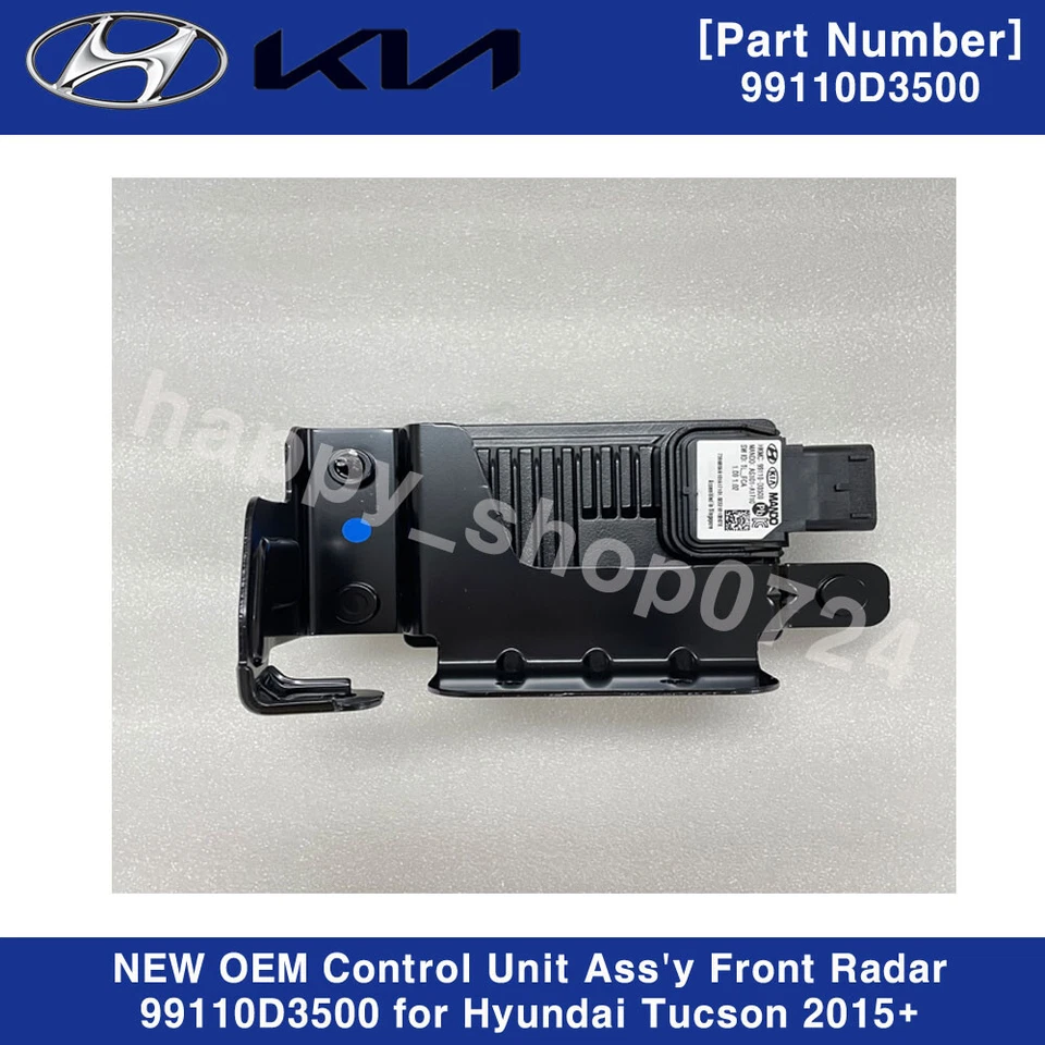 NOVO Radar Frontal Ass'y Unidade de Controle Fabricante de Equipamento Original 99110D3500 para Hyundai Tucson 2015+ - Imagem 2 de 4