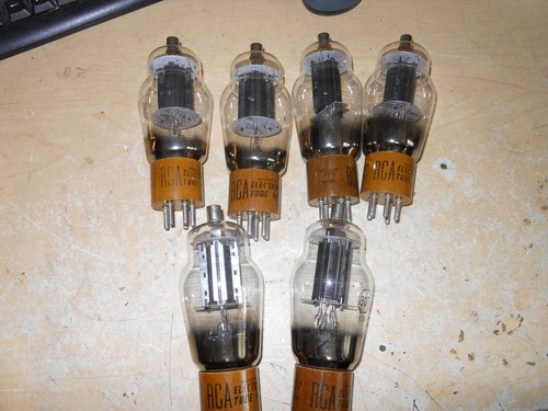 one tested vintage RCA 807 similar ATS25 VT100 VT60, QE06/50