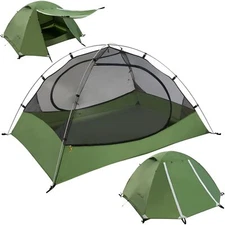Clostnature Polaris Lightweight Backpacking Tent - 1/1.5/2/3/4 Person Ultrali...