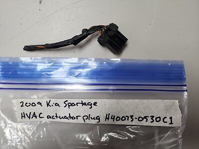 2009 Kia Sportage 2.0L 2.7L OEM Heater Control Mode Actuator PLUG H40073-0530C1