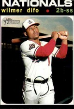 2020 Topps Heritage High Number #720 Wilmer Difo Washington Nationals SP