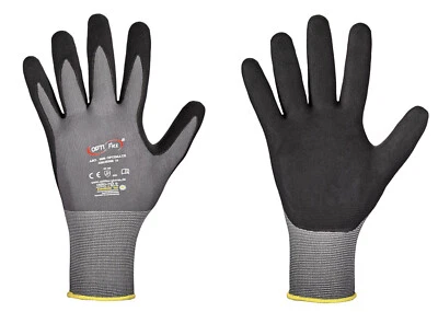 12Paar OptiFlex Nitril Handschuhe Arbeitshandschuhe Montagehandschuhe 0680