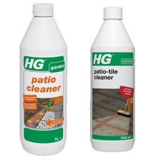 HG Patio Cleaner 1 Litre Concentrated Path Concrete Paving Stone Slab Cleaner