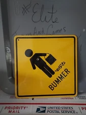 Custom Bummer 12"x12" Metal Sign Fummy Halloween Sign 