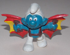 VINTAGE HANGGLIDER SMURF PEYO W GERMANY